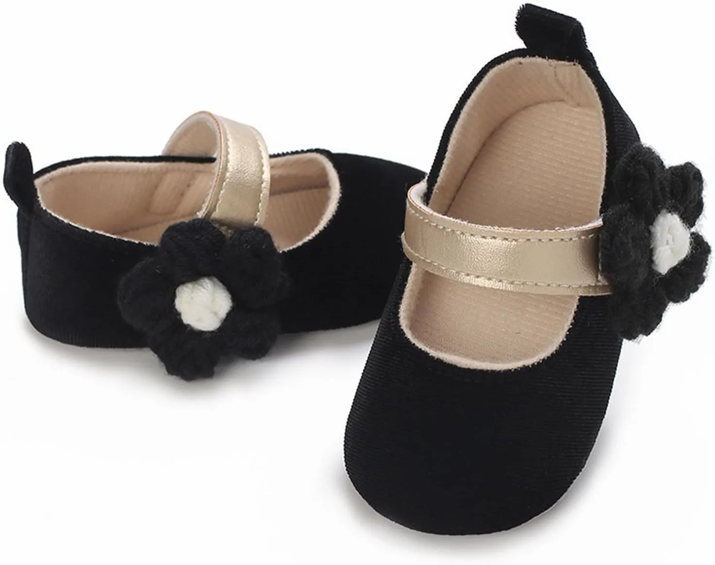 Infant Baby Girls Soft Sole Bowknot Princess Shoes Wedding Dress Mary Jane Flat Shoes Newborn Light Sneaker Shoes