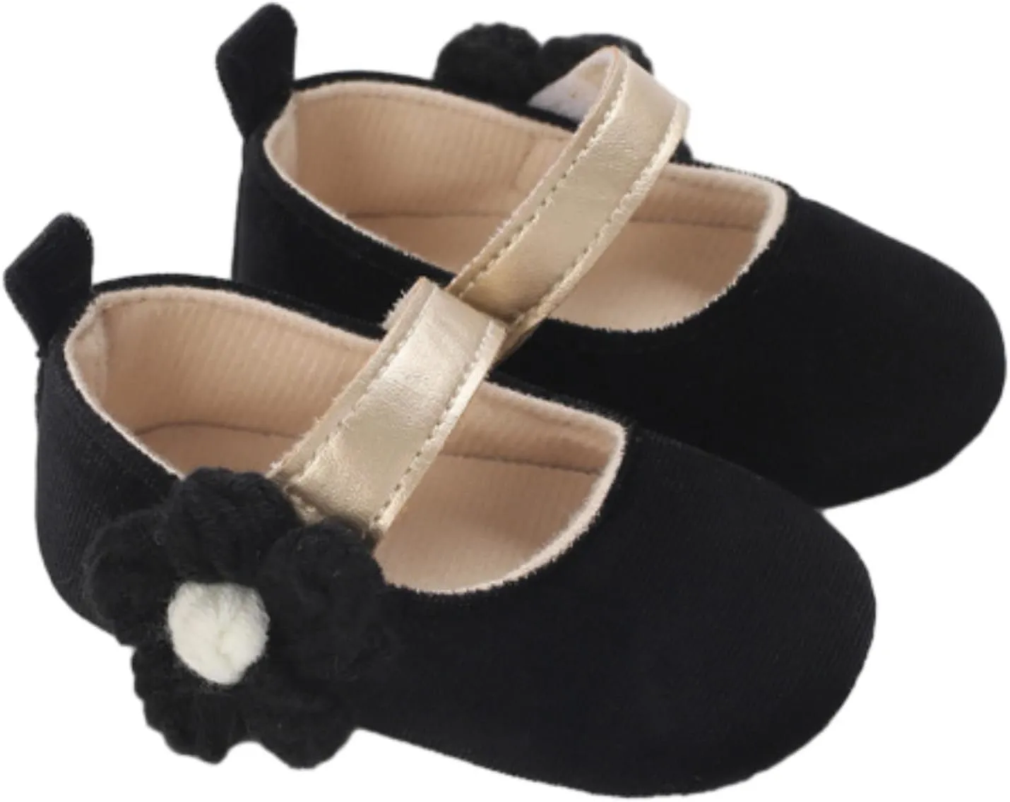 Infant Baby Girls Soft Sole Bowknot Princess Shoes Wedding Dress Mary Jane Flat Shoes Newborn Light Sneaker Shoes