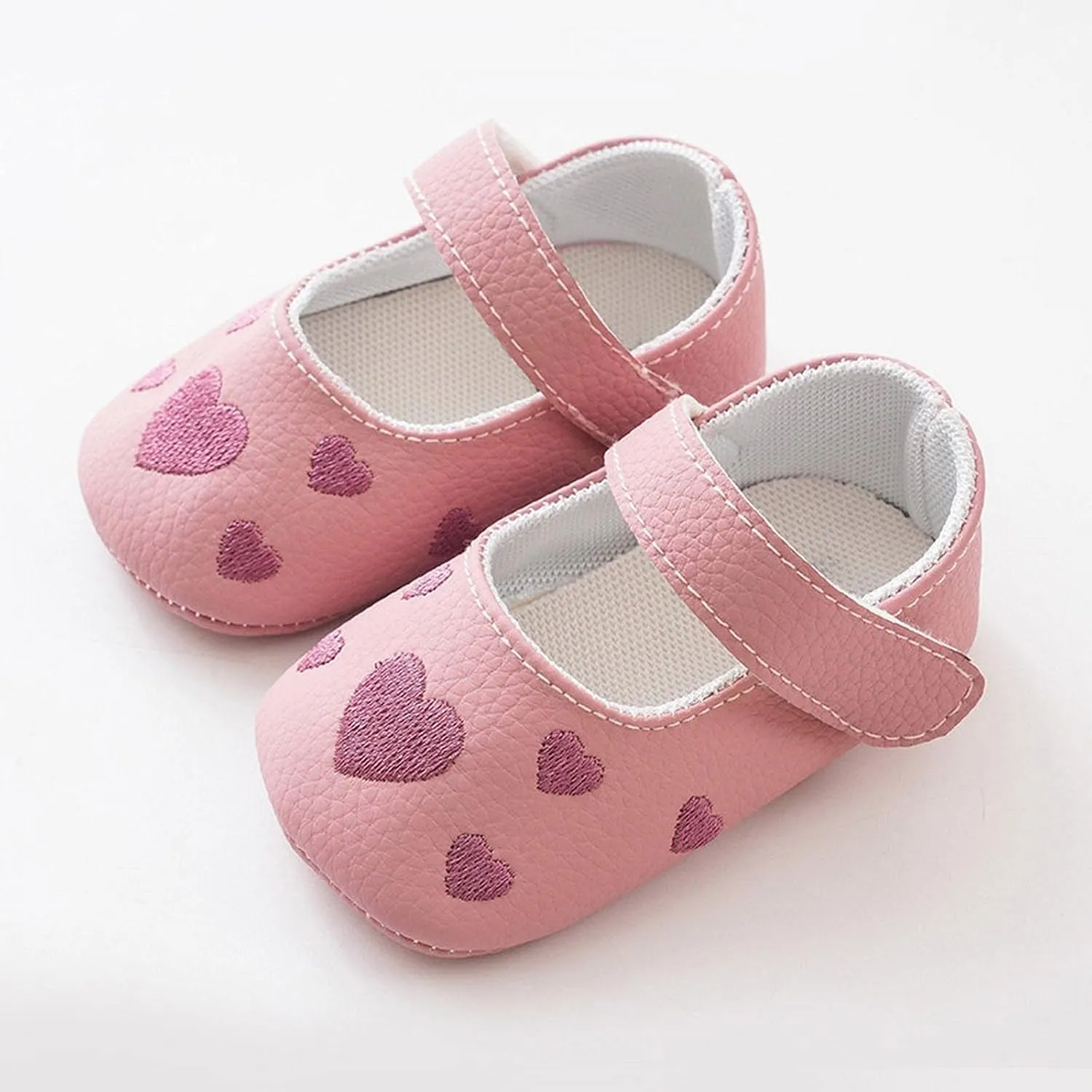 Infant Baby Girls Soft Sole Princess Wedding Dress Mary Jane Newborn Light Baby Sneaker Shoes Sandals Baby