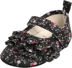 Infant Baby Soft Sole Cotton Shoes for Girl Boy Walking Sneakers Toddler Foral Prewalker First Walkers for 0-18Months