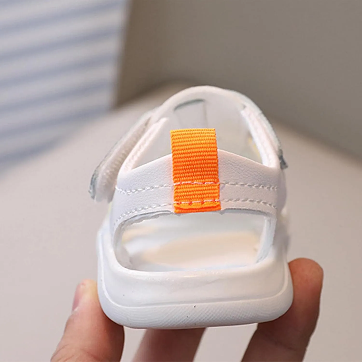 Infant Girls' Sandals Boys' Toddler Shoes Summer Baotou Sandals Soft Soled Toddler Shoes Children'S Jelly Baby Shoes
