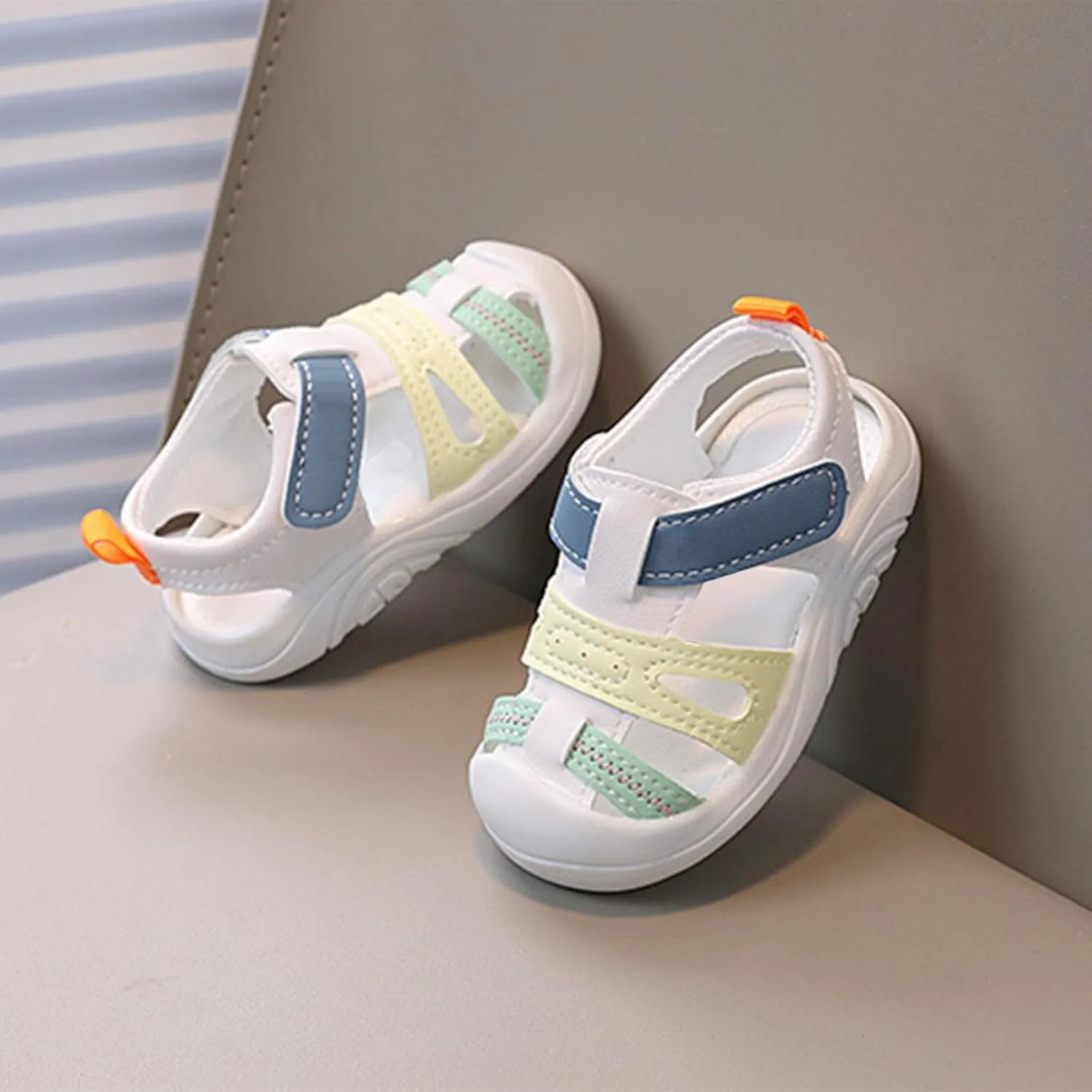 Infant Girls' Sandals Boys' Toddler Shoes Summer Baotou Sandals Soft Soled Toddler Shoes Children'S Jelly Baby Shoes