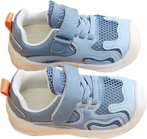 Infant Girls' Sneakers Girls' Soft Sole Casual Shoes Spring Summer New Baby Hollowed Out Mesh Function Shoe for Girls