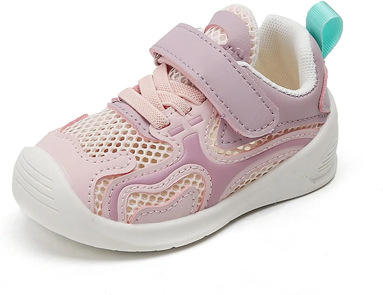 Infant Girls' Sneakers Girls' Soft Sole Casual Shoes Spring Summer New Baby Hollowed Out Mesh Function Shoe for Girls