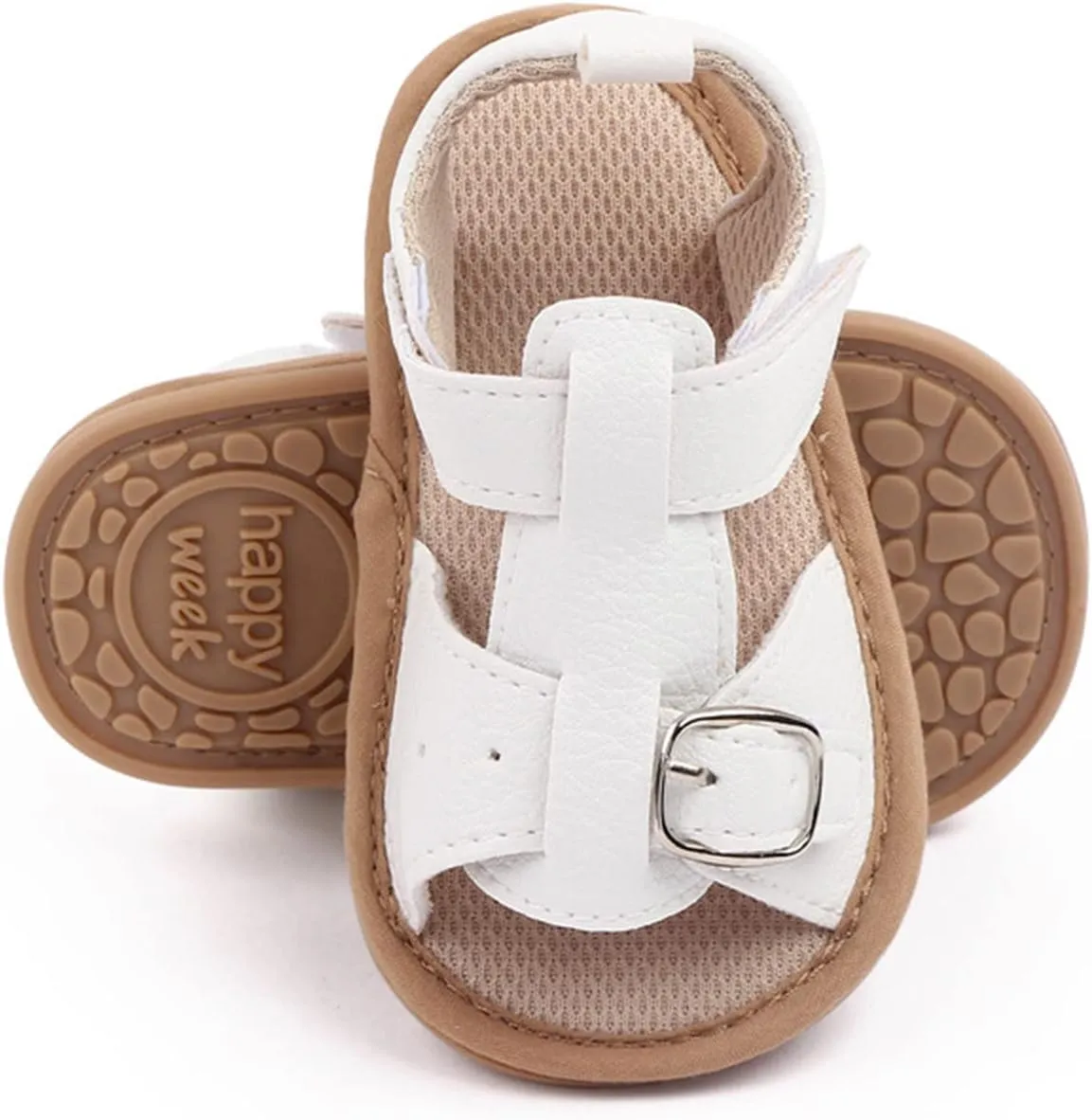 Infant Summer Soft Solid Baby Slip Bow Girls Shoes Crib Baby Shoe Toddle Shoes Boy Sandals 18-24 Months