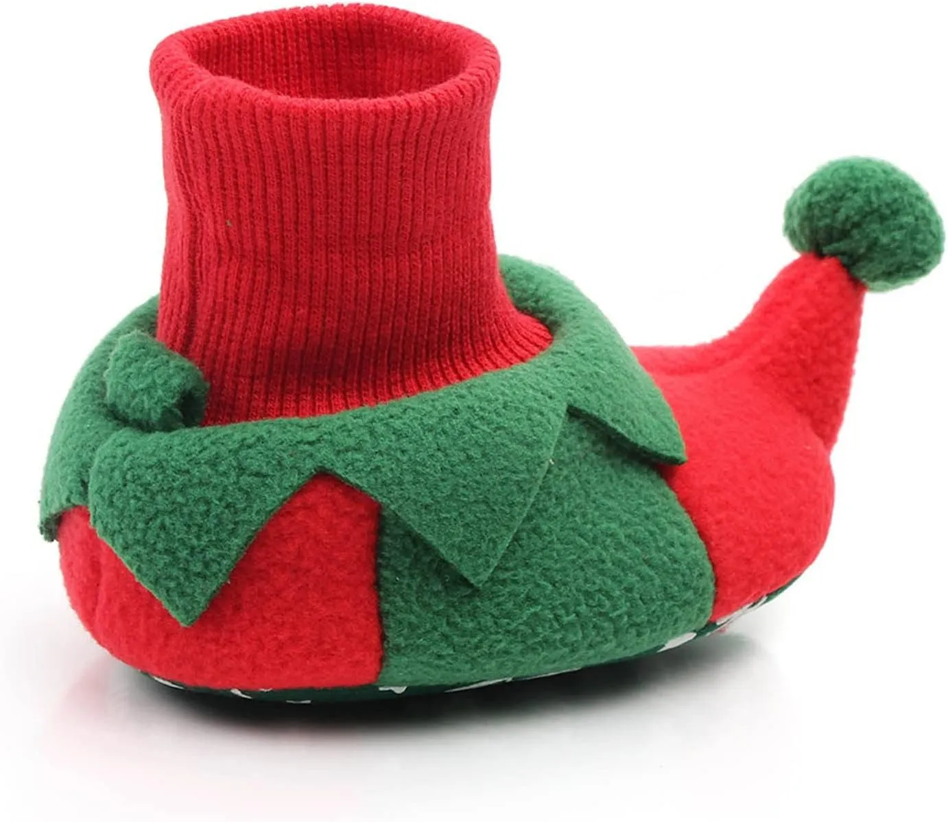 Infant Toddle Footwear Winter Warm Floor Shoes Soft Sole Indoor Warm Christmas Toddler Shoes Basketball Shoes with Strap