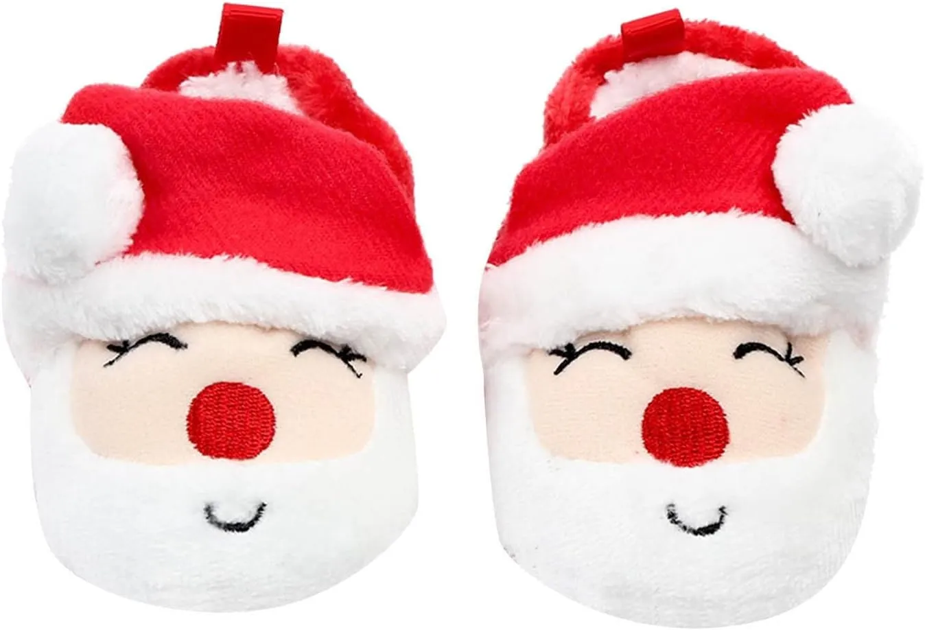 Infant Toddle Footwear Winter Warm Floor Shoes Soft Sole Indoor Warm Santa Toddler Shoes Boys Size 12 Slip on Shoes