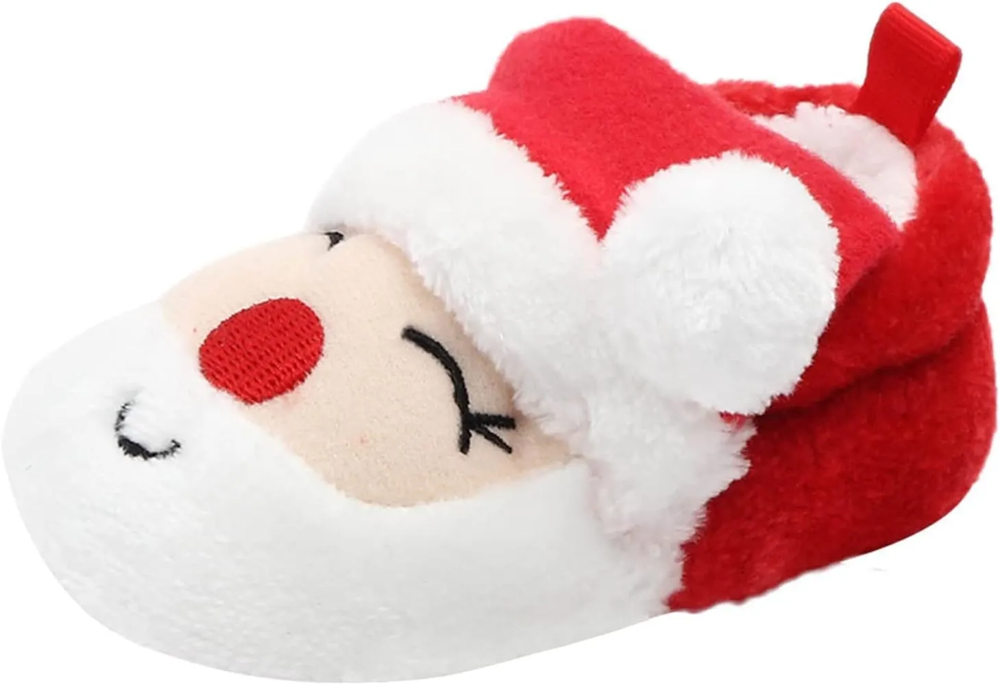 Infant Toddle Footwear Winter Warm Floor Shoes Soft Sole Indoor Warm Santa Toddler Shoes Boys Size 12 Slip on Shoes