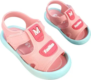 Infant Toddler Baby Girls Boys Shoes Sandals Outdoor First Walkers Soft Anti-Slip Sole Flat Shoes (Pink, 6 Infant)