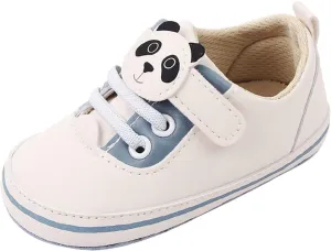 Infant Toddler Shoes Soft Sole Cartoon Panda Lace Up Casual Shoes Princess Shoes Toddler Shoes Size 8 Toddler Cleats Soccer