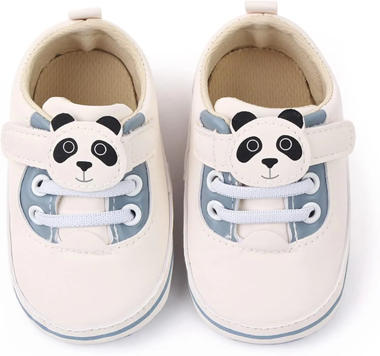 Infant Toddler Shoes Soft Sole Cartoon Panda Lace Up Casual Shoes Princess Shoes Toddler Shoes Size 8 Toddler Cleats Soccer