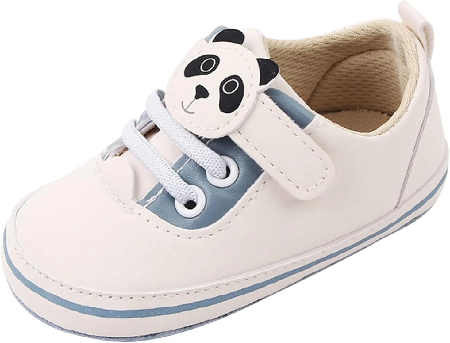 Infant Toddler Shoes Soft Sole Cartoon Panda Lace Up Casual Shoes Princess Shoes Toddler Shoes Size 8 Toddler Cleats Soccer