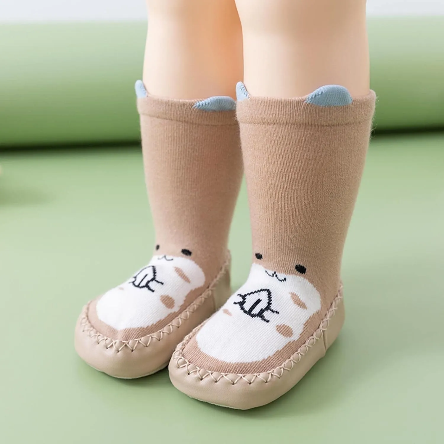 Infant Toddler Shoes Soft Sole Toddler Shoes Cartoon Print Breathable Non Slip Socks Socks Infant Toddler