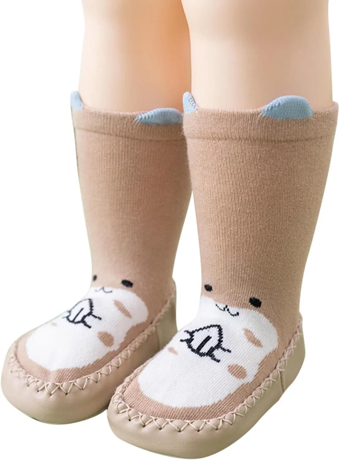 Infant Toddler Shoes Soft Sole Toddler Shoes Cartoon Print Breathable Non Slip Socks Socks Infant Toddler