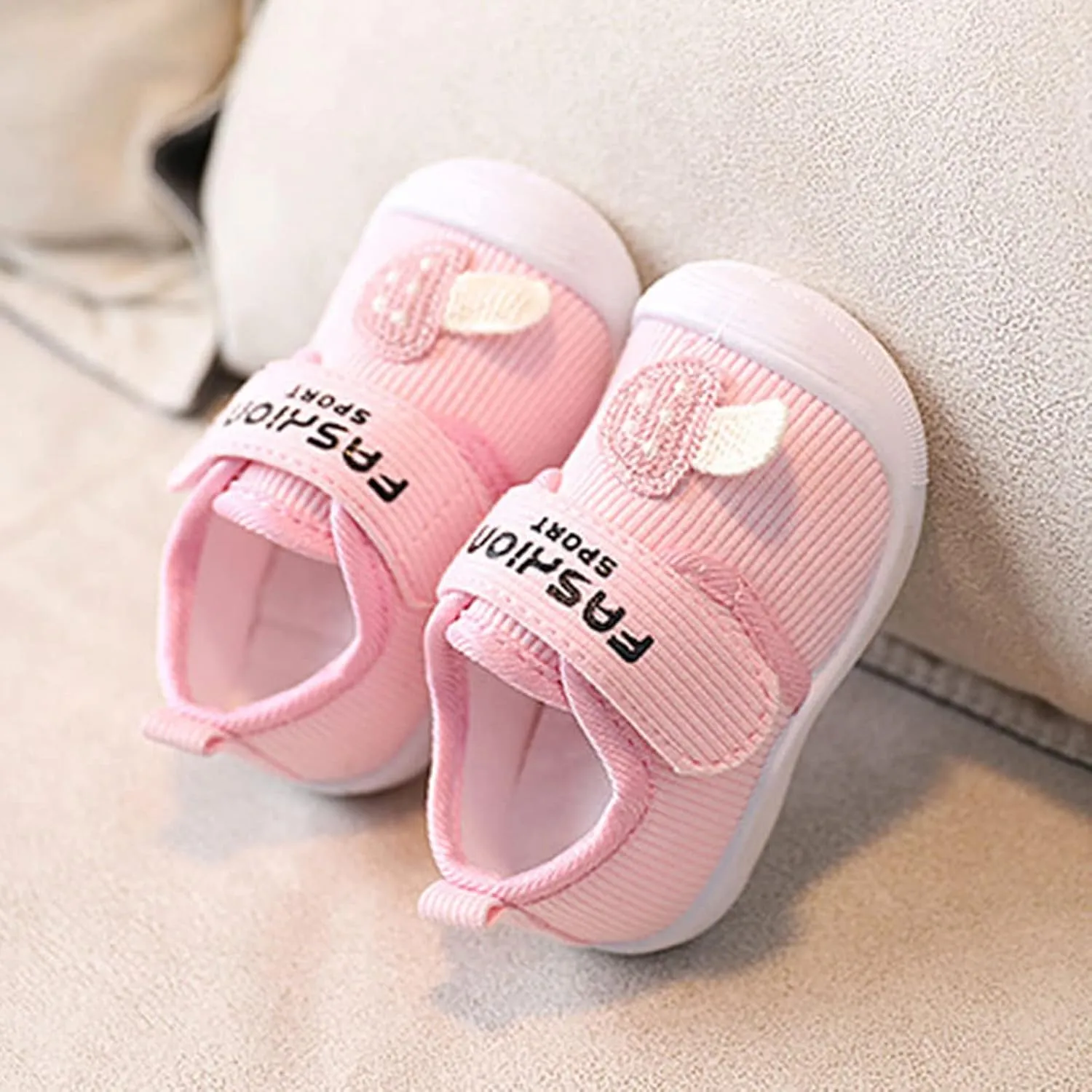 JINCAIHONG Baby Walking Shoes Boys Girls Breathable Barefoot Sneakers Lightweight Non Slip Footwear for Infants