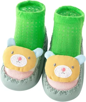 JINCAIHONG Sock Shoes for Toddler Babys First Walking Shoes Kids Girls Soft Sole Slipper Socks with Grips