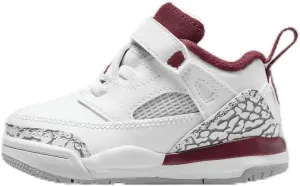 Jordan Spizike Low Baby/Toddler Shoes (FQ3952-106, White/Wolf Grey/Anthracite/Team Red) Size 10