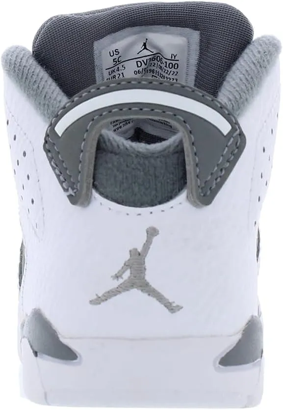 Jordan Toddler's 6 Retro Red Oreo White/University Red-Black (DV3606 162)