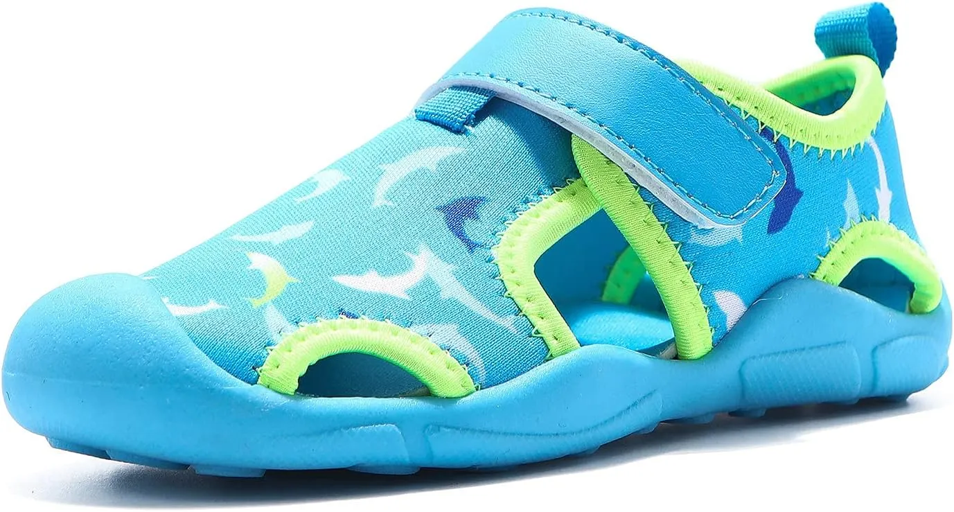 Kids Boys' Shoes Girls' Sandals Closed-Toed Shoes Beach Baby Water Sandals Baby Shoes 7m Toddler (Sky Blue, 1-2 Years)