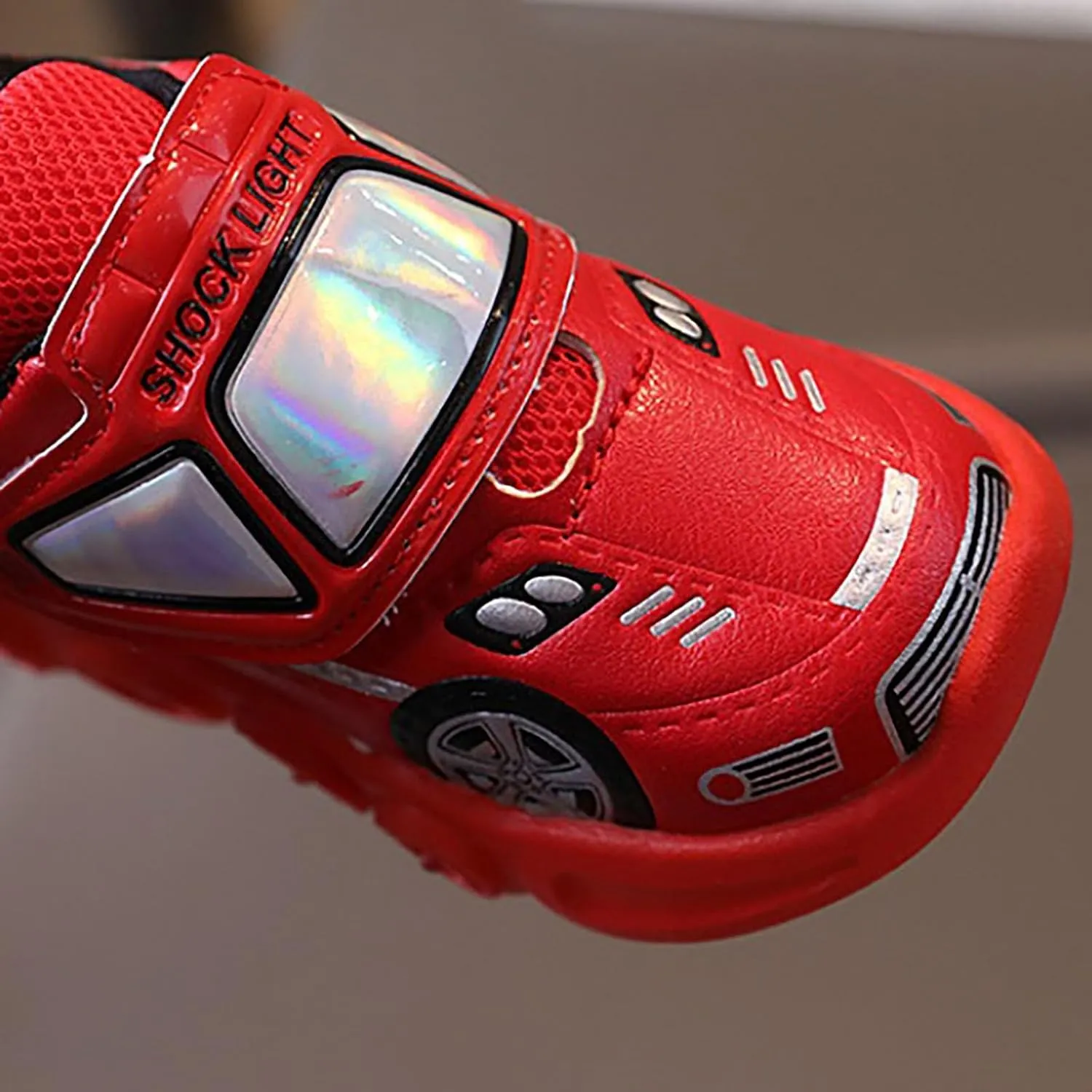 Kids Running Shoes Fashion LED Light Baby Shoes Casual Children Shoes Boys Girls Sandals Soft Anti-Slip Sole PU Shoes