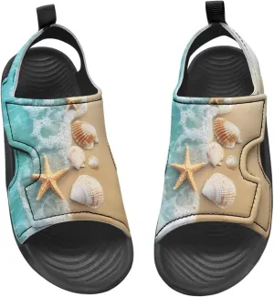 Kids Sandals Ocean Series Summer Kids Shoes Open Toe Sport Outdoor Athletic Sandals Quick Dry Water Shoes