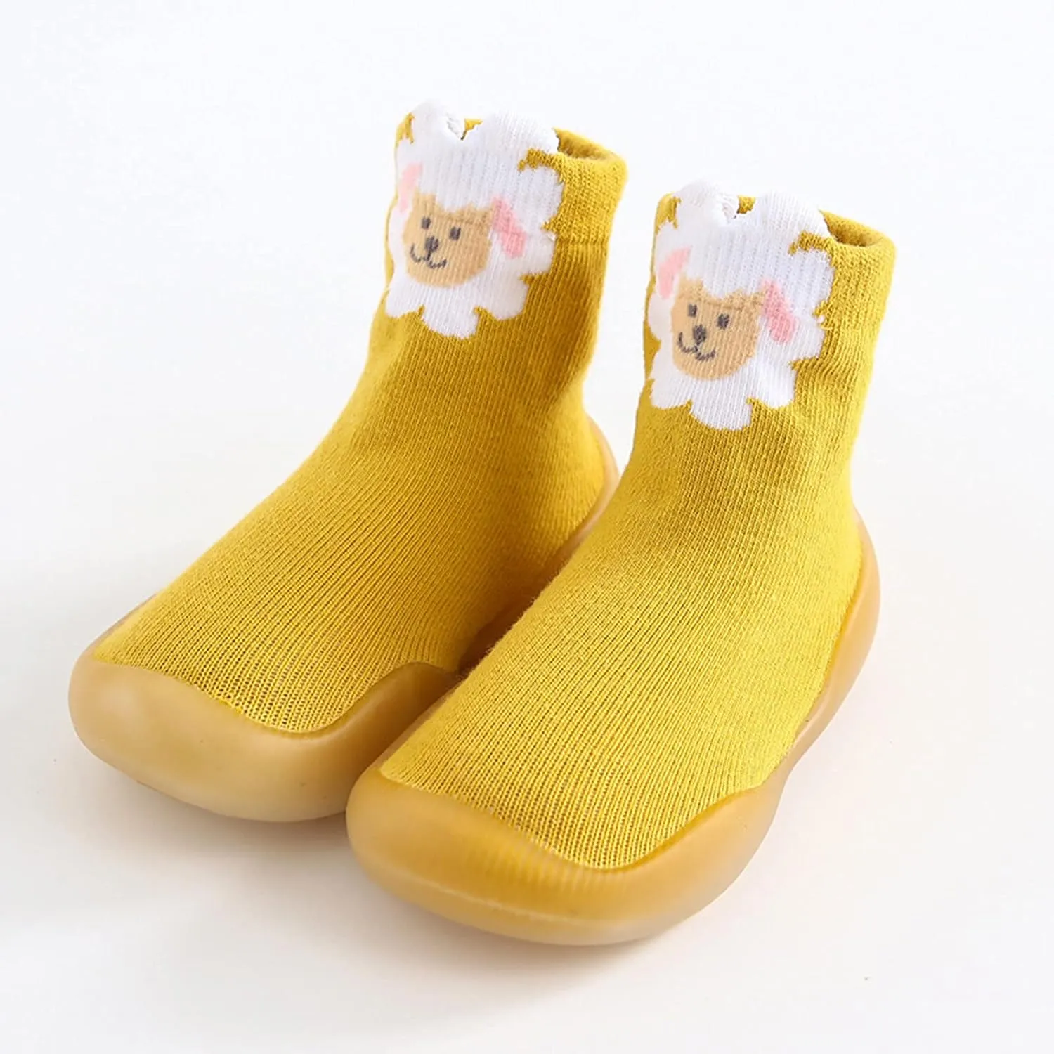 Kids Slippers Boys with Strap Toddler Baby Boys Girls Solid Warm Knit Soft Sole Rubber Boys Size 4 Slippers