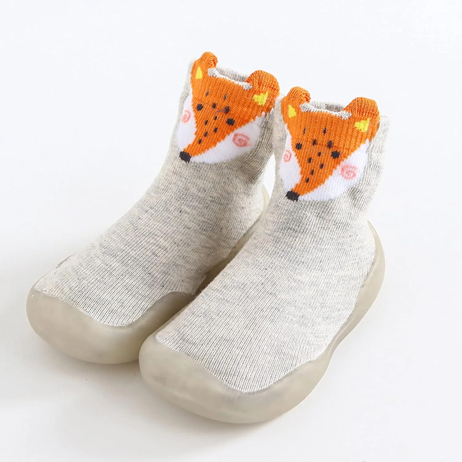 Kids Slippers Boys with Strap Toddler Baby Boys Girls Solid Warm Knit Soft Sole Rubber Boys Size 4 Slippers