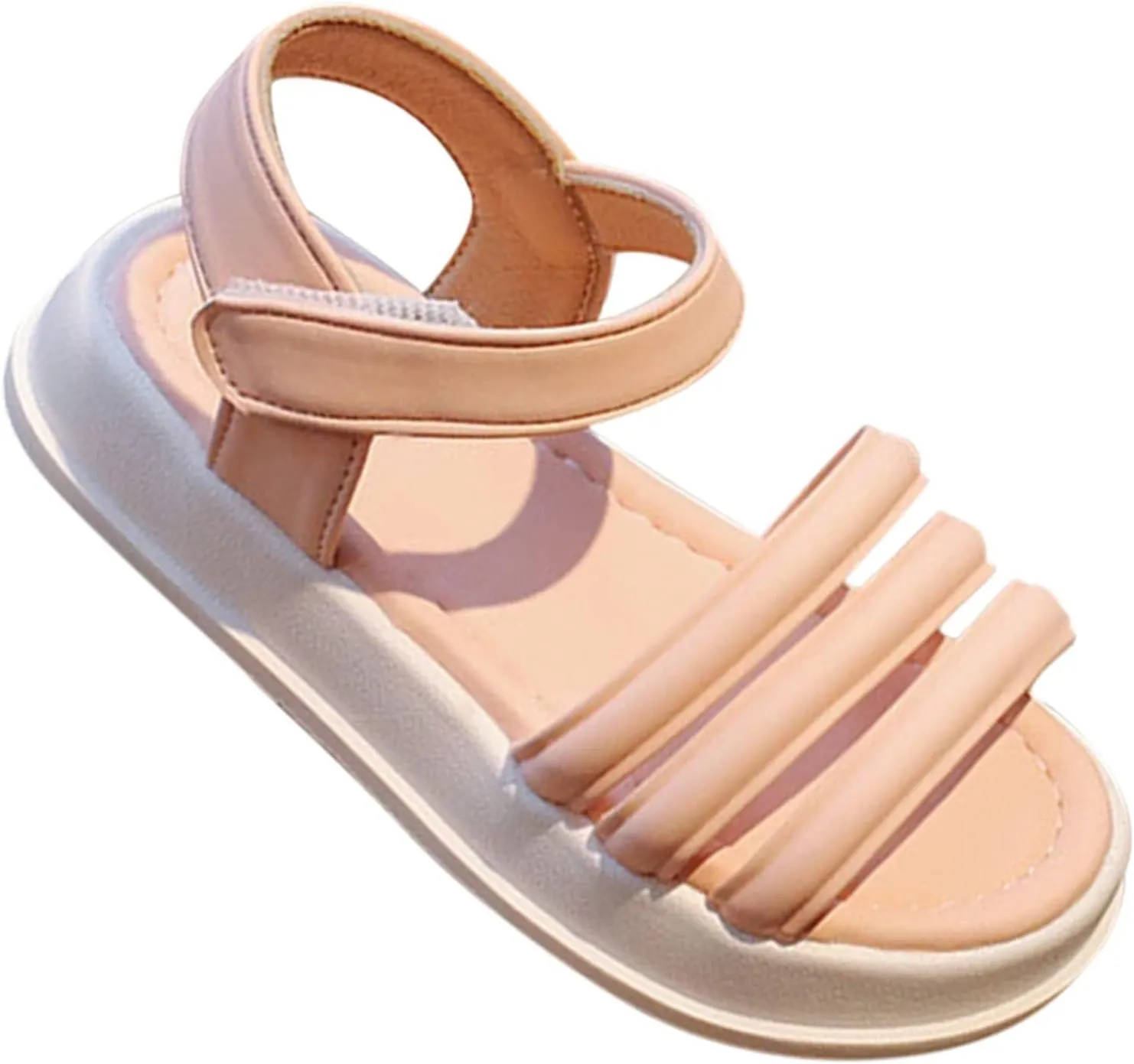 Kids Soft Shoes Girls' Sandals Summer Soft Sole Korean Edition Children Sandals One Line Female Baby Princess