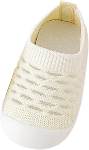Kids Wedding Shoes Infant Toddler Shoes Hollow Out Slip On Socks Shoes Soft Sole Non Slip Wear Out Toddler Shoes