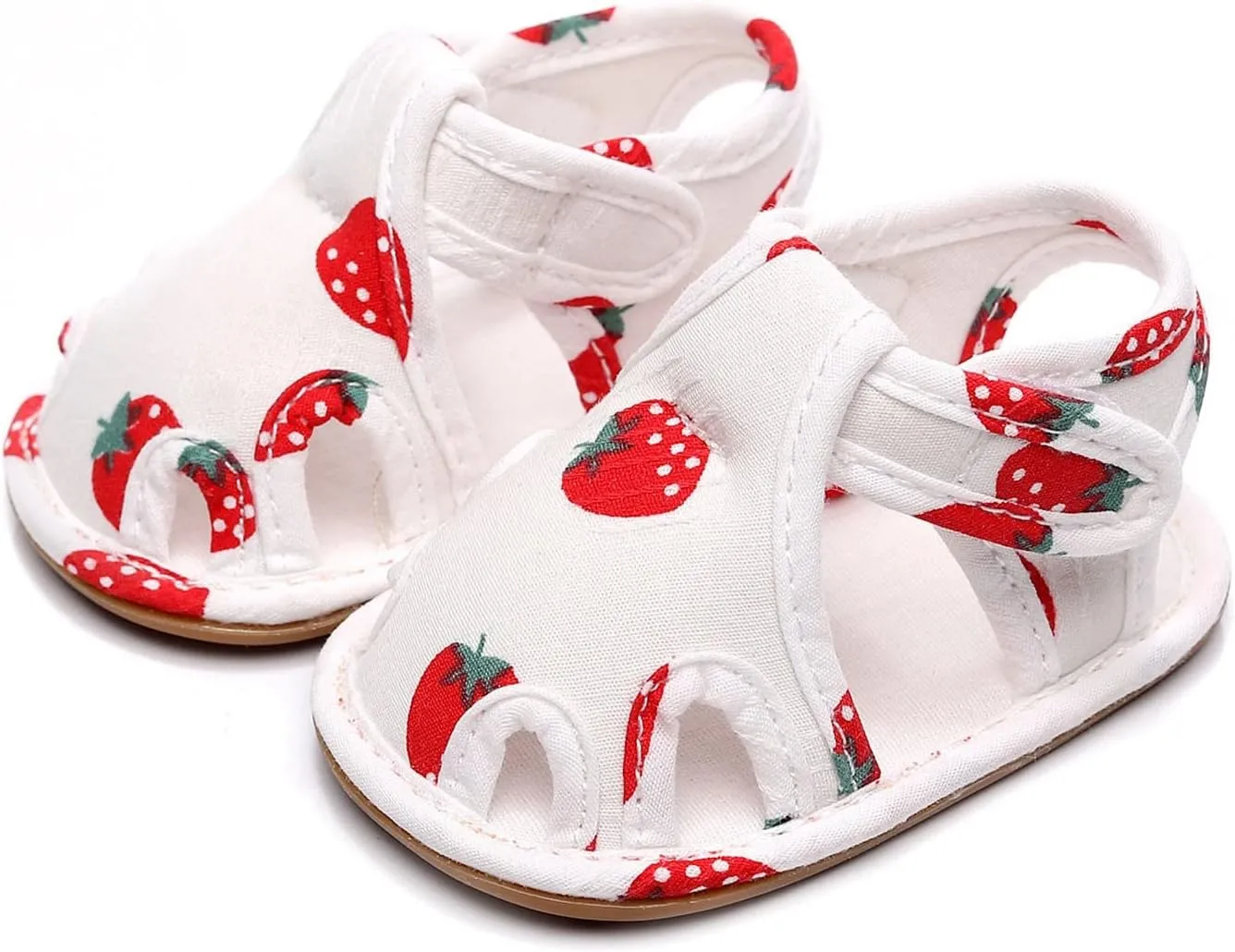 Leather Baby Slippers Infant Toddler Shoes Soft Sole Non Slip Toddler Floor Shoes Fruit Baby Size 2 Shoes Girls