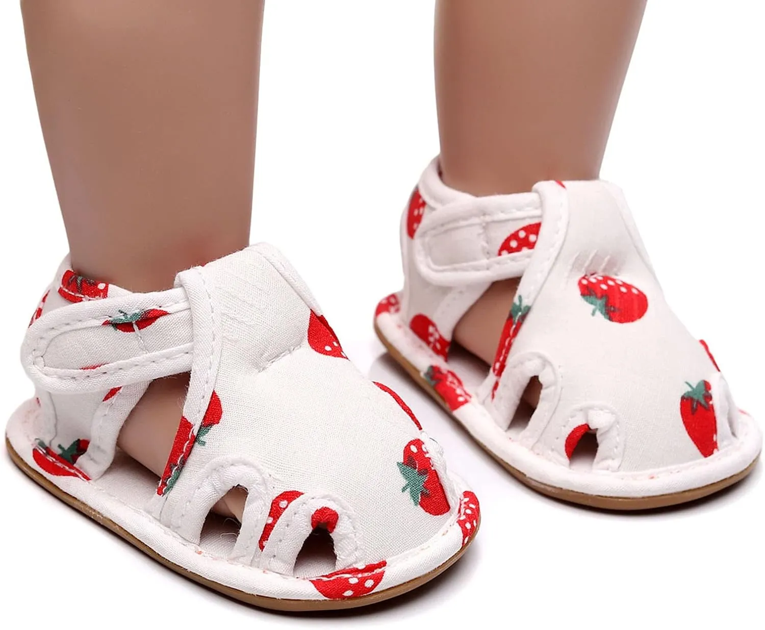 Leather Baby Slippers Infant Toddler Shoes Soft Sole Non Slip Toddler Floor Shoes Fruit Baby Size 2 Shoes Girls