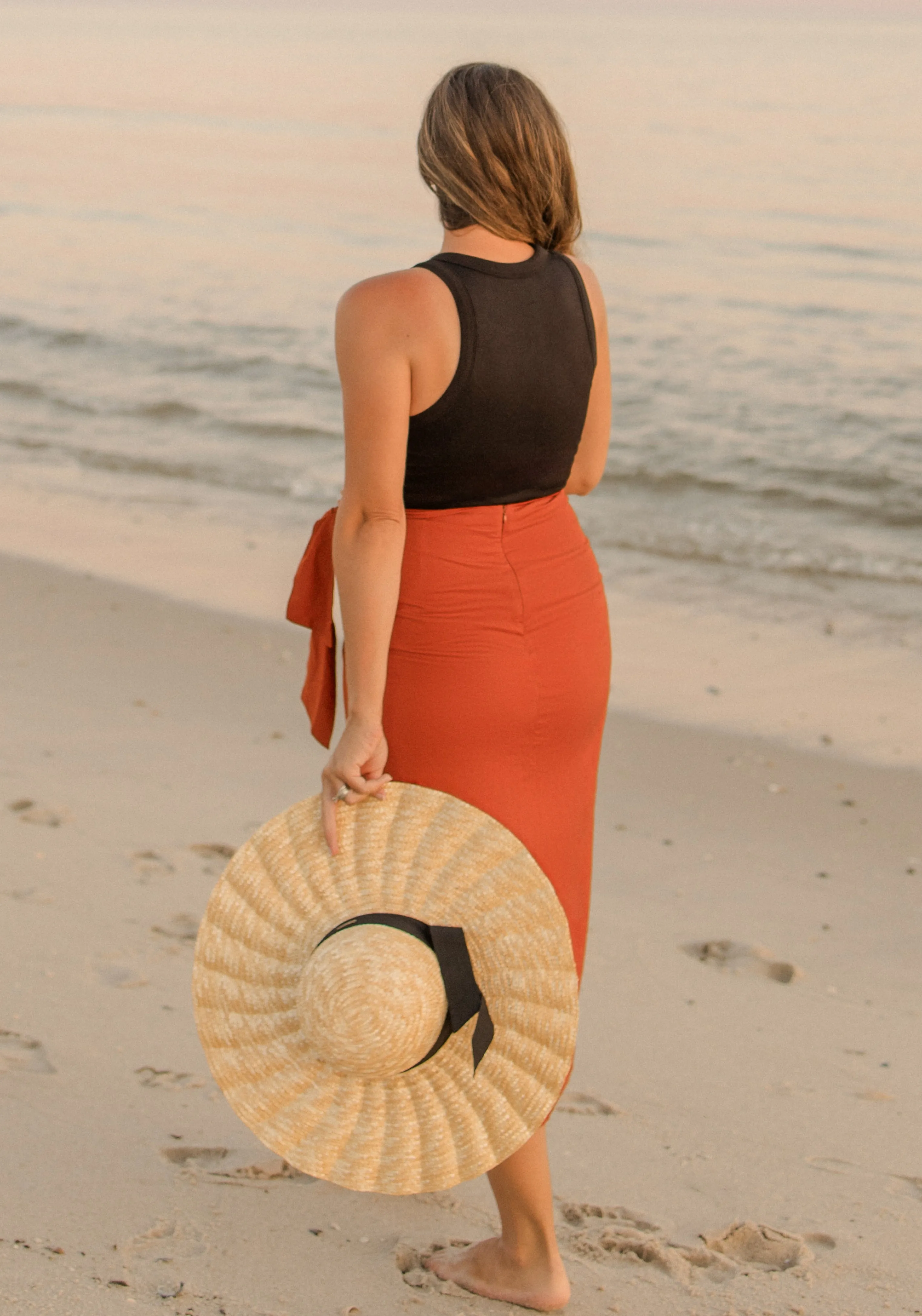 Medium Support High Neck Maternity Tank