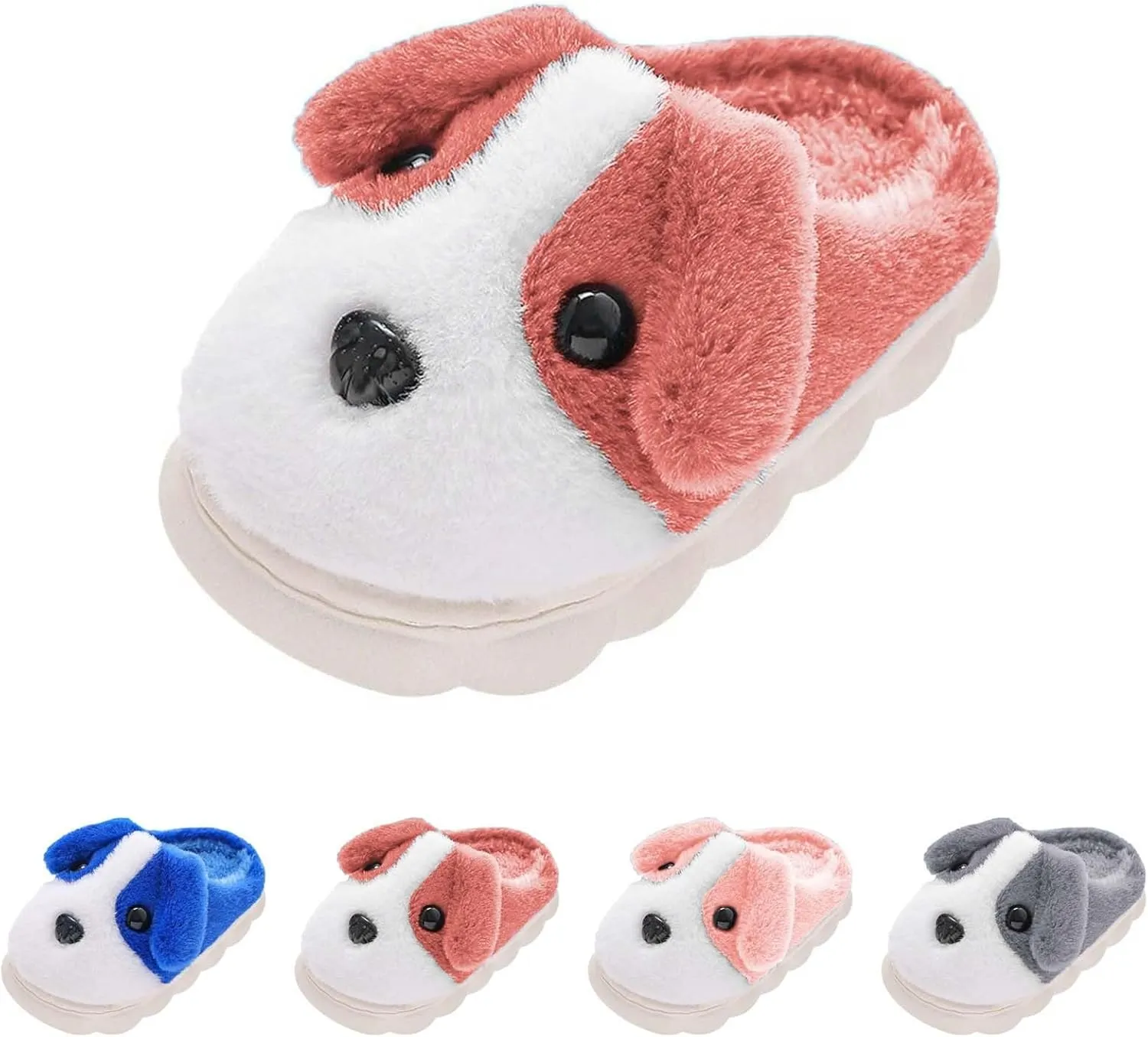 Memory Foam Plush Children Boys Girls Winter Slippers Anti Slip Indoor Shoes Big Kids Size 3 Sandals for Baby Girls