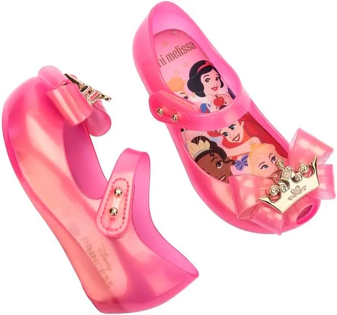 mini melissa Girl's Ultragirl Ii   Disney Princess Ballet Flat