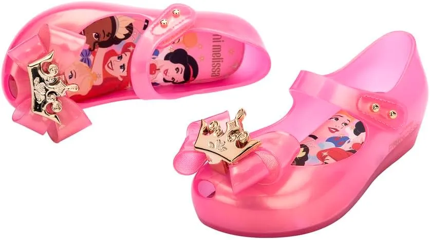 mini melissa Girl's Ultragirl Ii   Disney Princess Ballet Flat