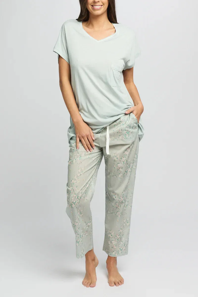 Morning Honey - Cotton Voile Sleep Pant | Tiny Blossom