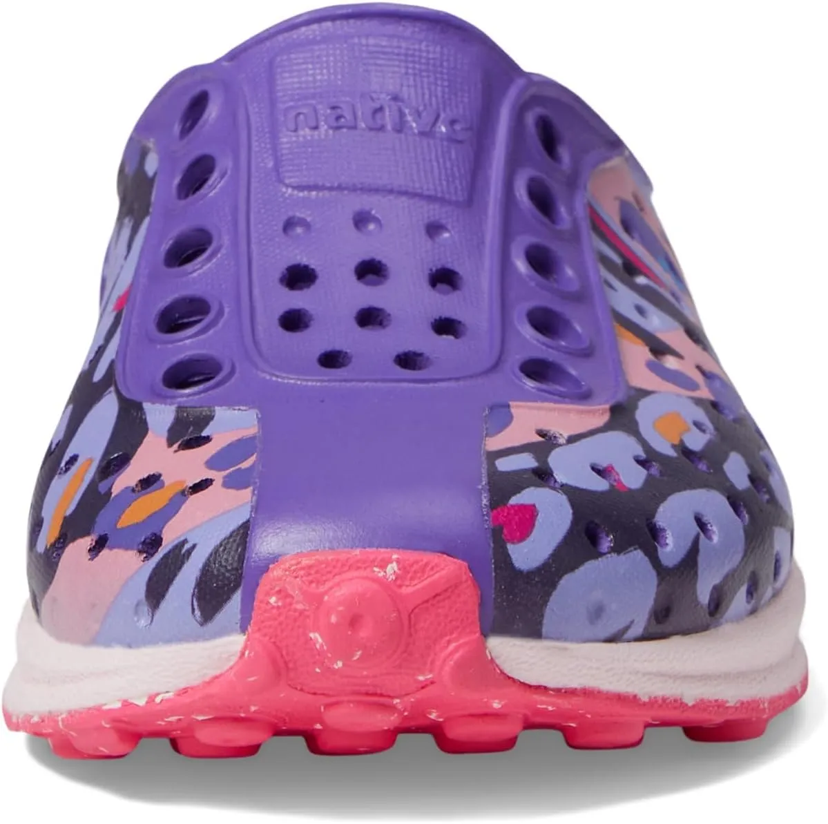 Native Shoes Kids Unisex Robbie Sugarlite Print Kids Slip-On Shoes (Little Kid)  Perforated  Synthetic Upper