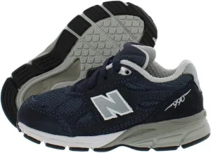 New Balance 990 V3 Infant/Toddler Shoes Size 4, Color: Navy Blue/Black-Blue