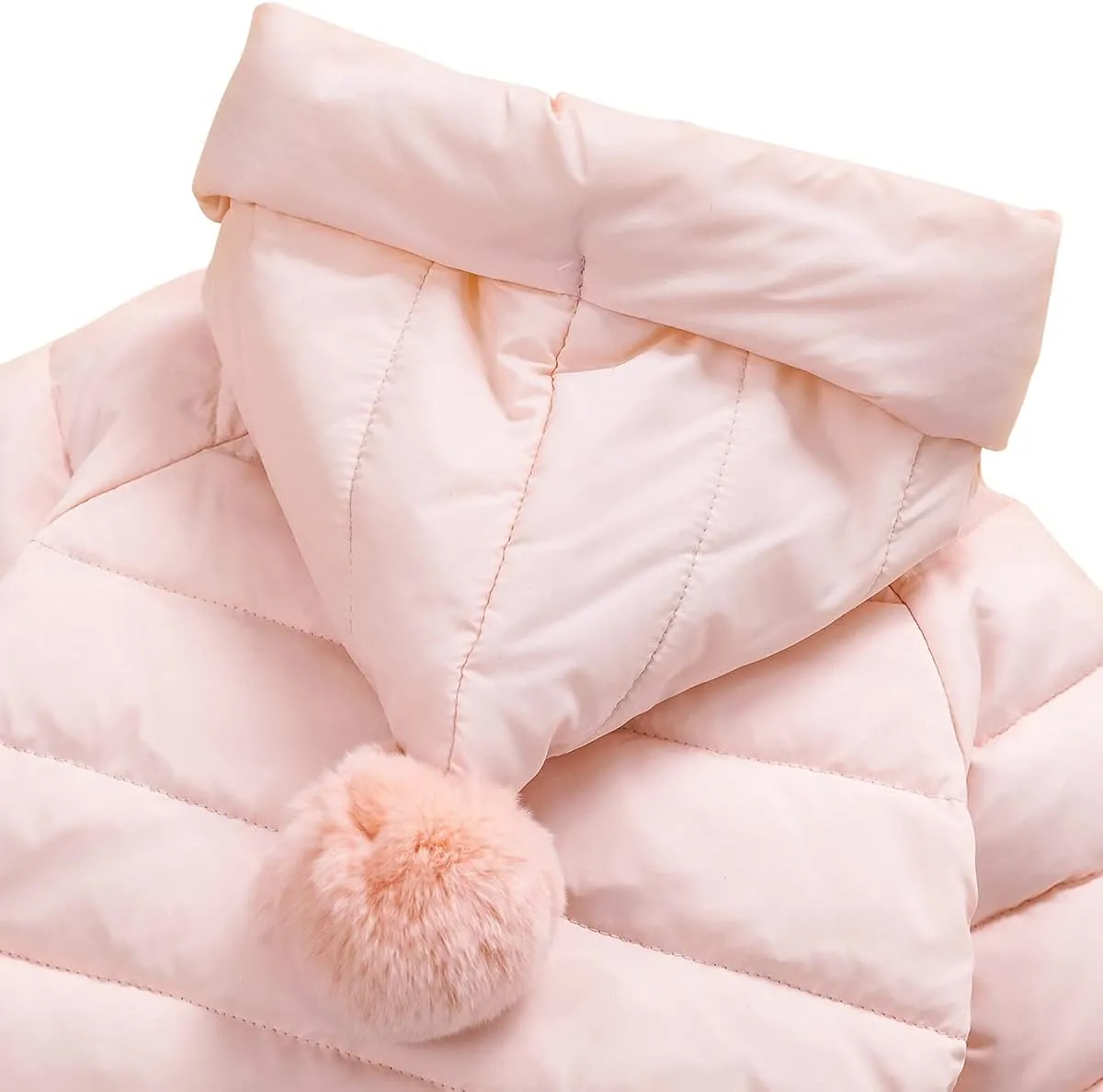 Newborn Baby Hooded Winter Puffer Snowsuit with Shoes and Gloves