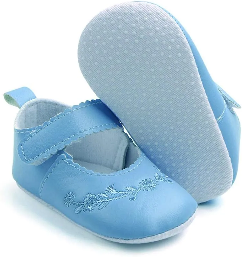 Newborn Baby Sneaker -Slip Sneaker Fashion Baby Single Stitchwork Shoes Baby Girl Non-Slip Shoes