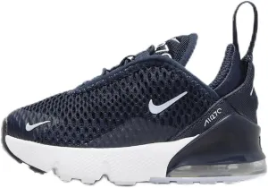 Nike Air Max 270 Baby/Toddler Shoes (DD1646-407, Obsidian/White/White/Cobalt Bliss) Size 5
