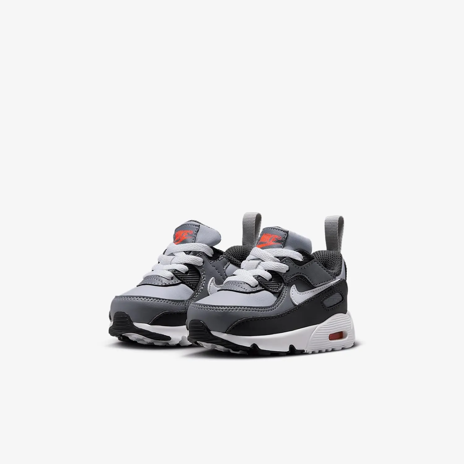Nike Air Max 90 EasyOn Baby/Toddler Shoes (HF6359-007, Wolf Grey/Cool Grey/Anthracite/White)