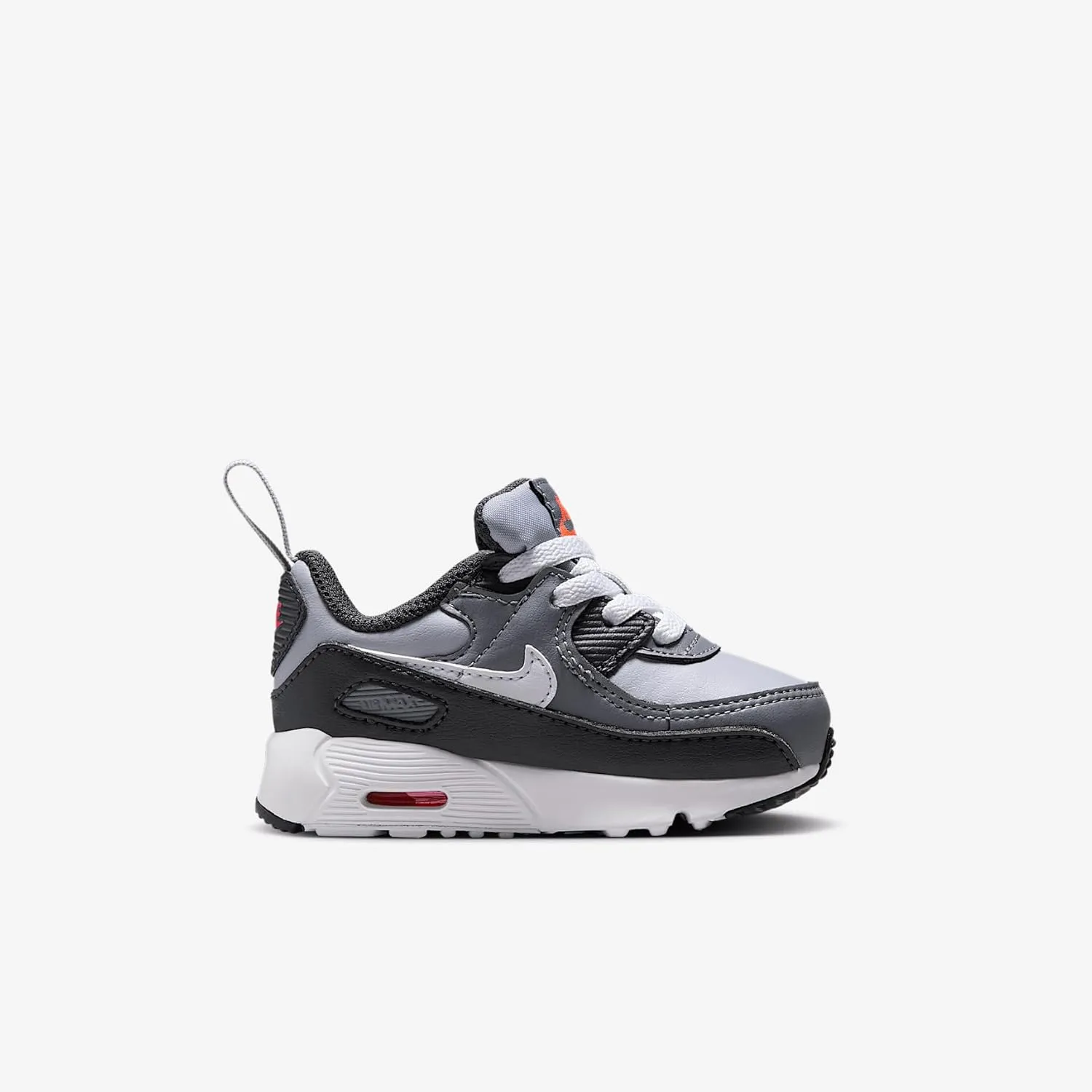Nike Air Max 90 EasyOn Baby/Toddler Shoes (HF6359-007, Wolf Grey/Cool Grey/Anthracite/White)