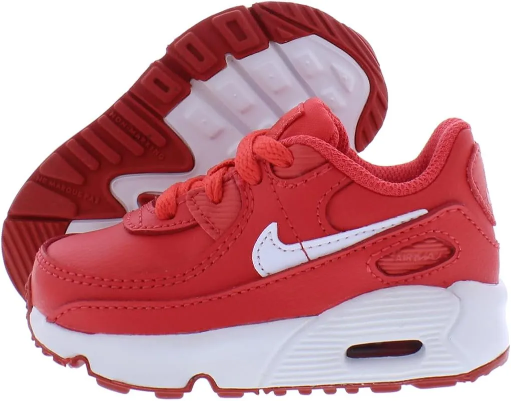 Nike Air Max 90 Ltr Infant/Toddler Shoes Size 5, Color: Red/White-Red