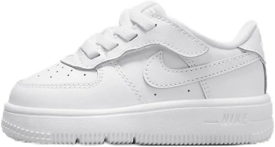 Nike Force 1 Low EasyOn Baby/Toddler Shoes (FN0236-111, White/White/White) Size 7