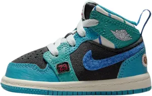 NIKE Jordan 1 Mid SS Baby/Toddler Shoes Size - 6