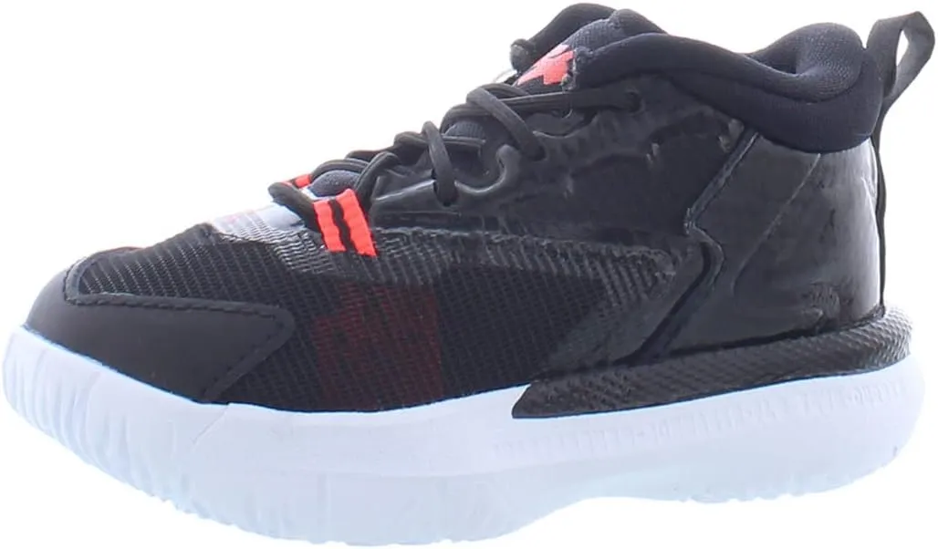 Nike Jordan Zion 1 Bt Infant/Toddler Shoes Size 4, Color: Black/Bright Crimson/White-Black