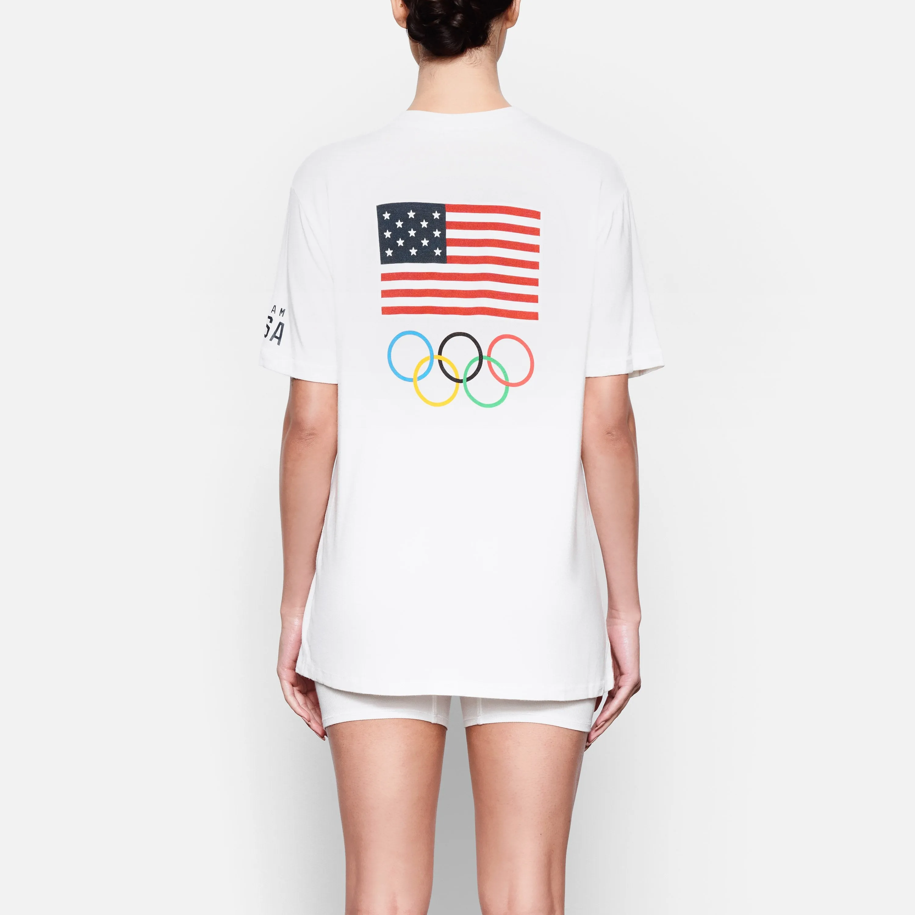 OLYMPIC CAPSULE JERSEY T-SHIRT | WHITE