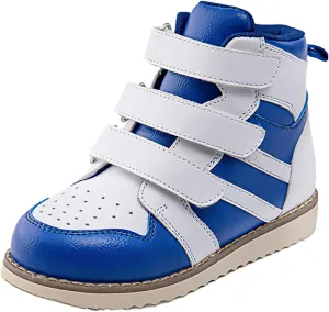 Orthopedic Shoes for Kids and Toddlers,High Back Corrective Sneakers with Ankle and Arch Support for Boys and Girls Flat Foot