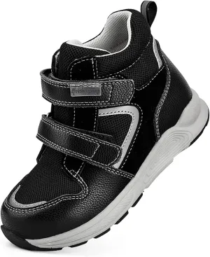 Orthopedic Shoes for Toddlers and Kids,High-top Corrective Sneakers for Boys and Girls with Arch and Ankle Support,Non-Slip Soles